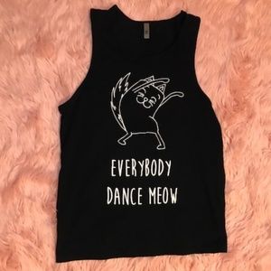Next Level Apparel Black Tank Top